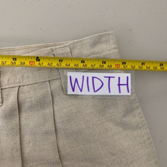 Mens Dockers Linen Khaki 40 x 30 - Picture 5 of 13